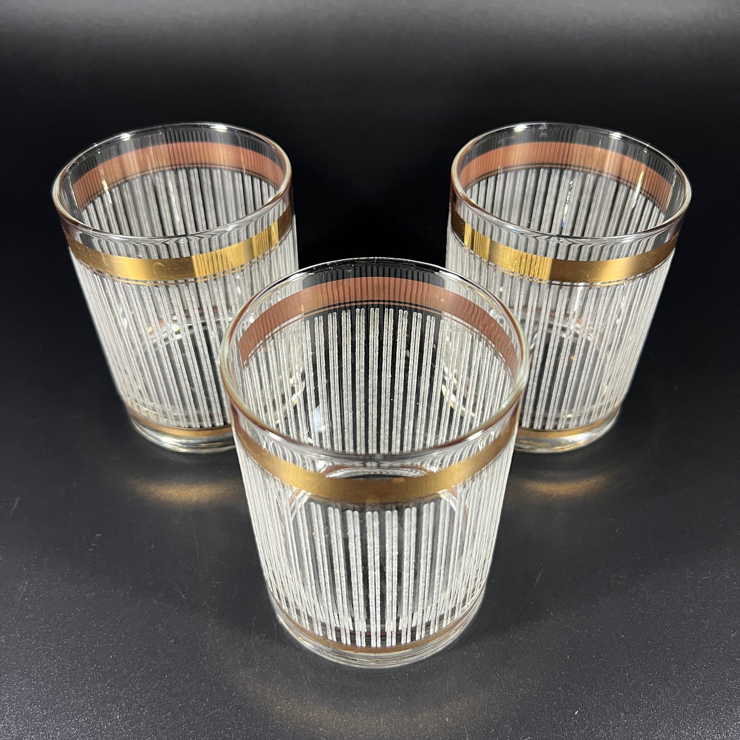 Vintage Georges Briard Rocks Glasses (set of 3)