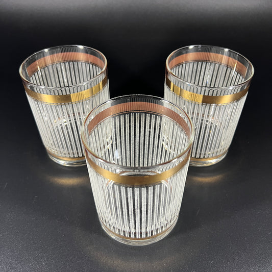 Vintage Georges Briard Rocks Glasses (set of 3)