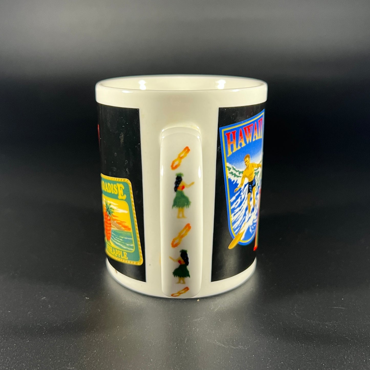 Hawaiian Travel Labels Mug