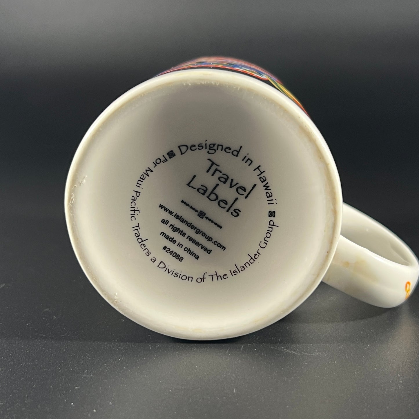 Hawaiian Travel Labels Mug