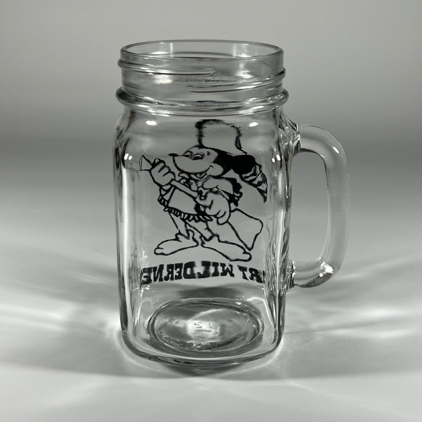 Disney's Fort Wilderness Mason Jar Mug with Mickey Mouse