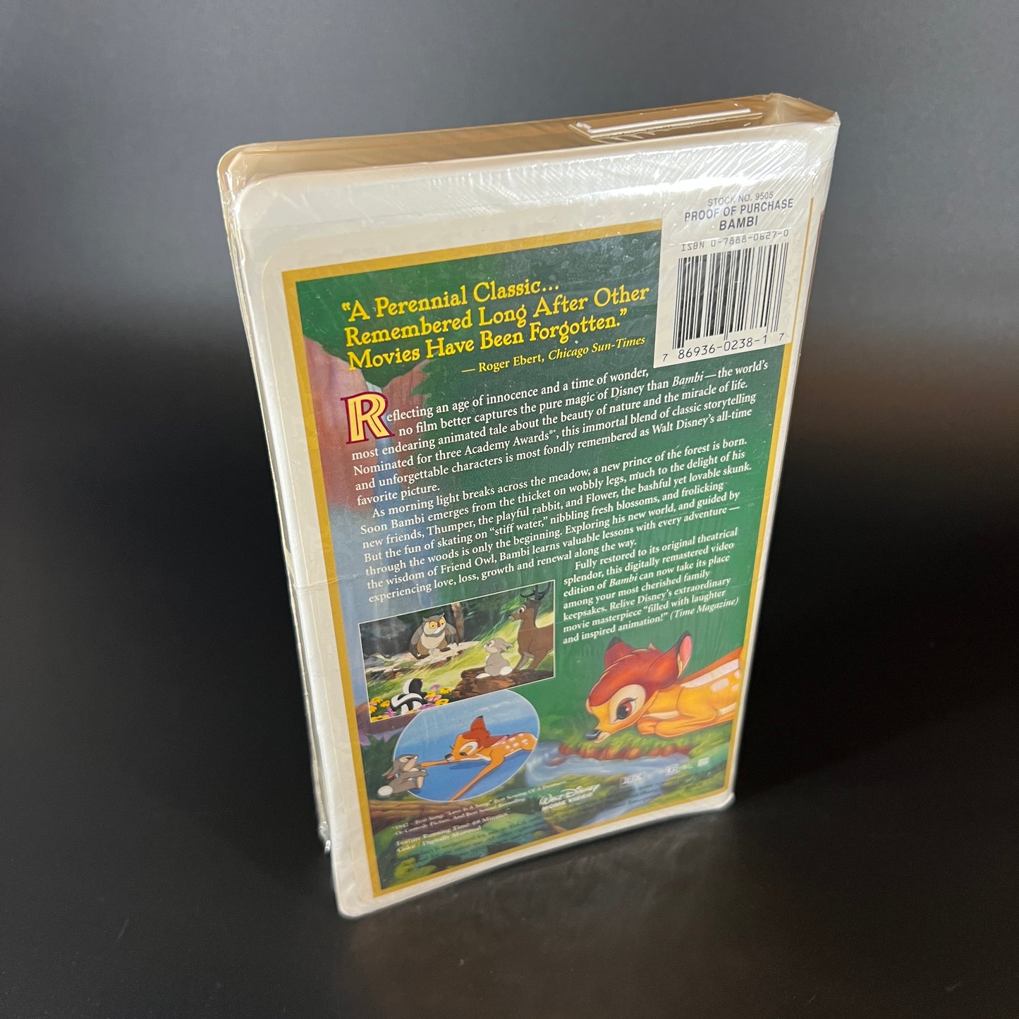 Disney VHS lot, Sealed Deadstock (Set of 5)