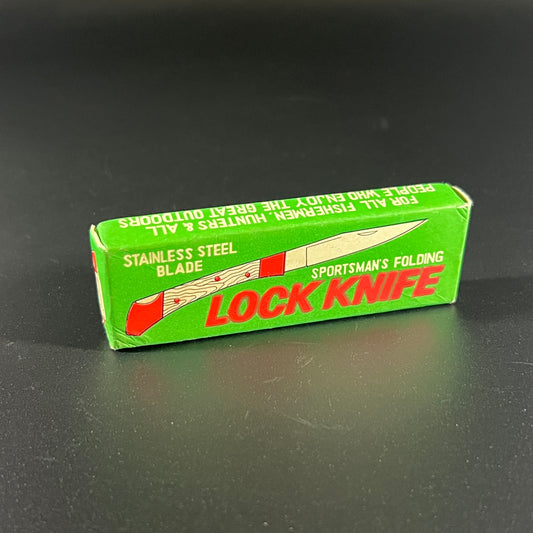 Sportsman's Folding Lock Knife with Original Box