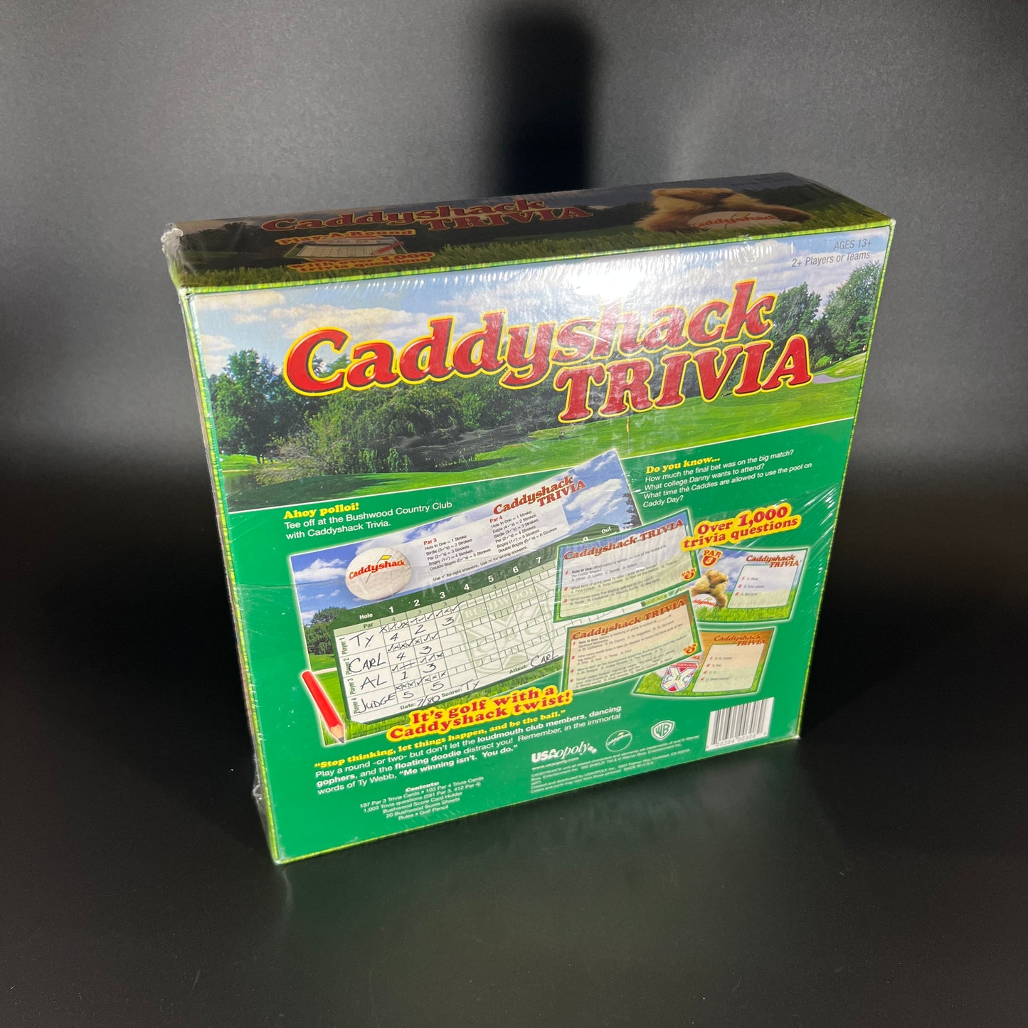 Caddyshack Trivia Game, New, Factory Sealed
