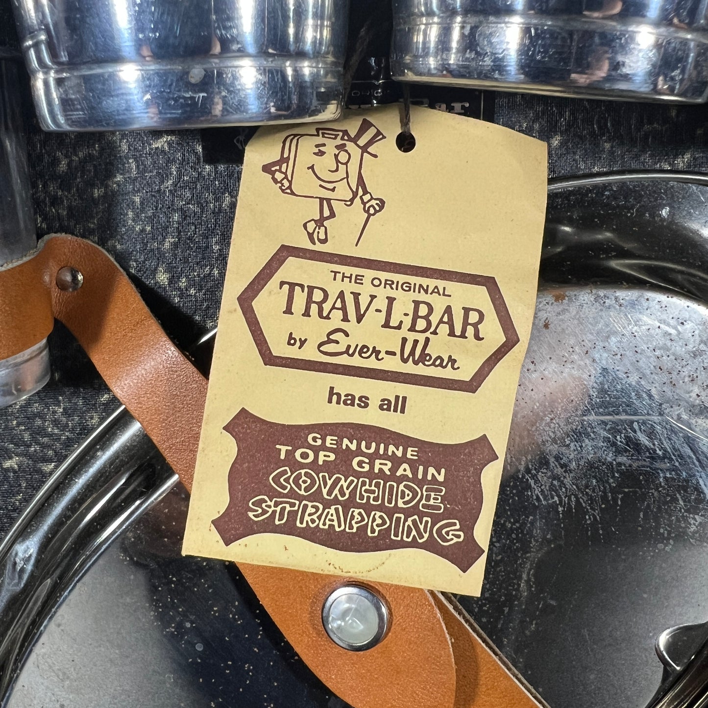 1960s Trav-L-Bar by Ever-Wear with Key
