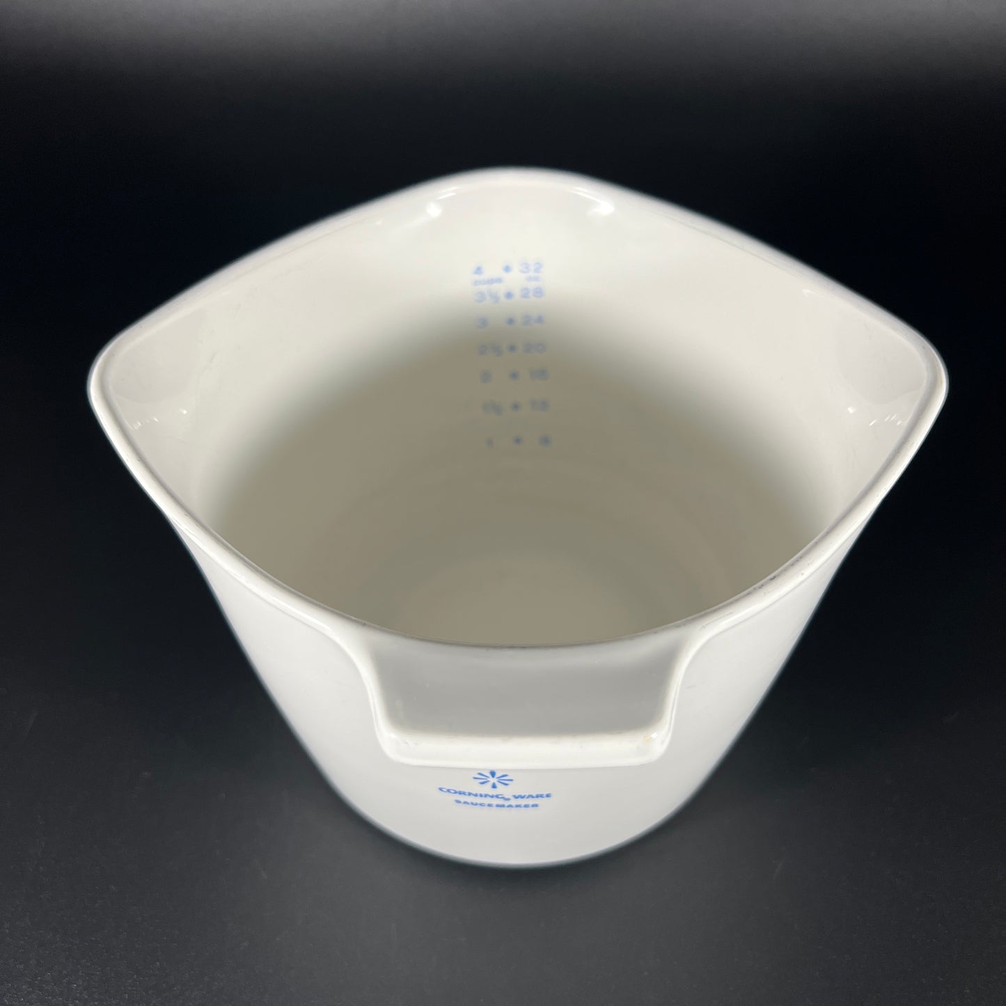1961 Corning Ware Blue Cornflower 4 cup / 32 oz. Saucemaker