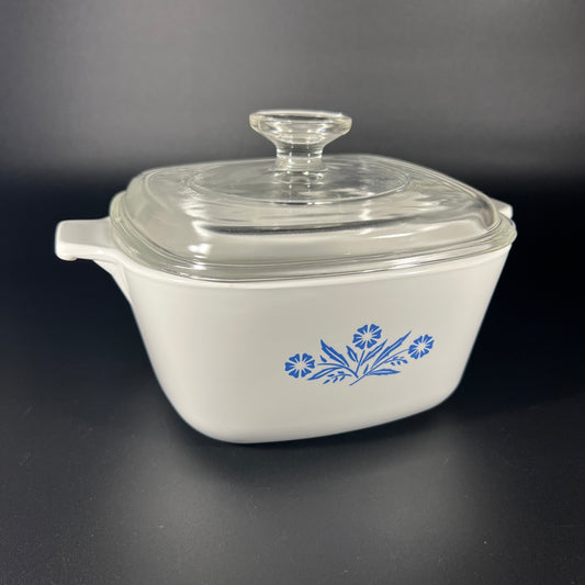 1966 Corning Ware P-1 3/4-B / 1.75 quart Baking Dish with Lid