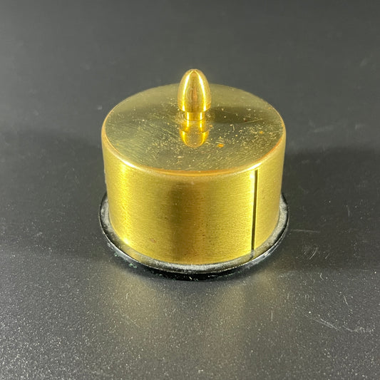 Vintage Brass Postage Stamp Roll Holder