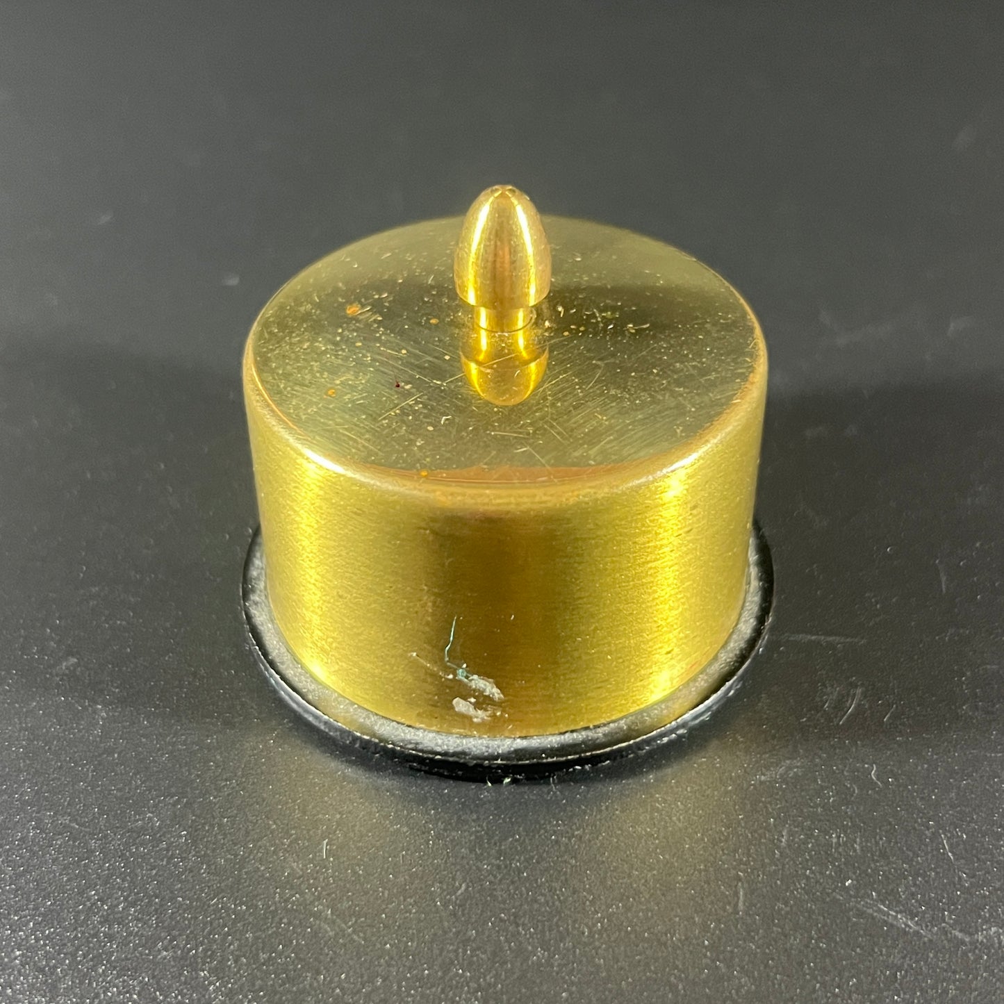 Vintage Brass Postage Stamp Roll Holder
