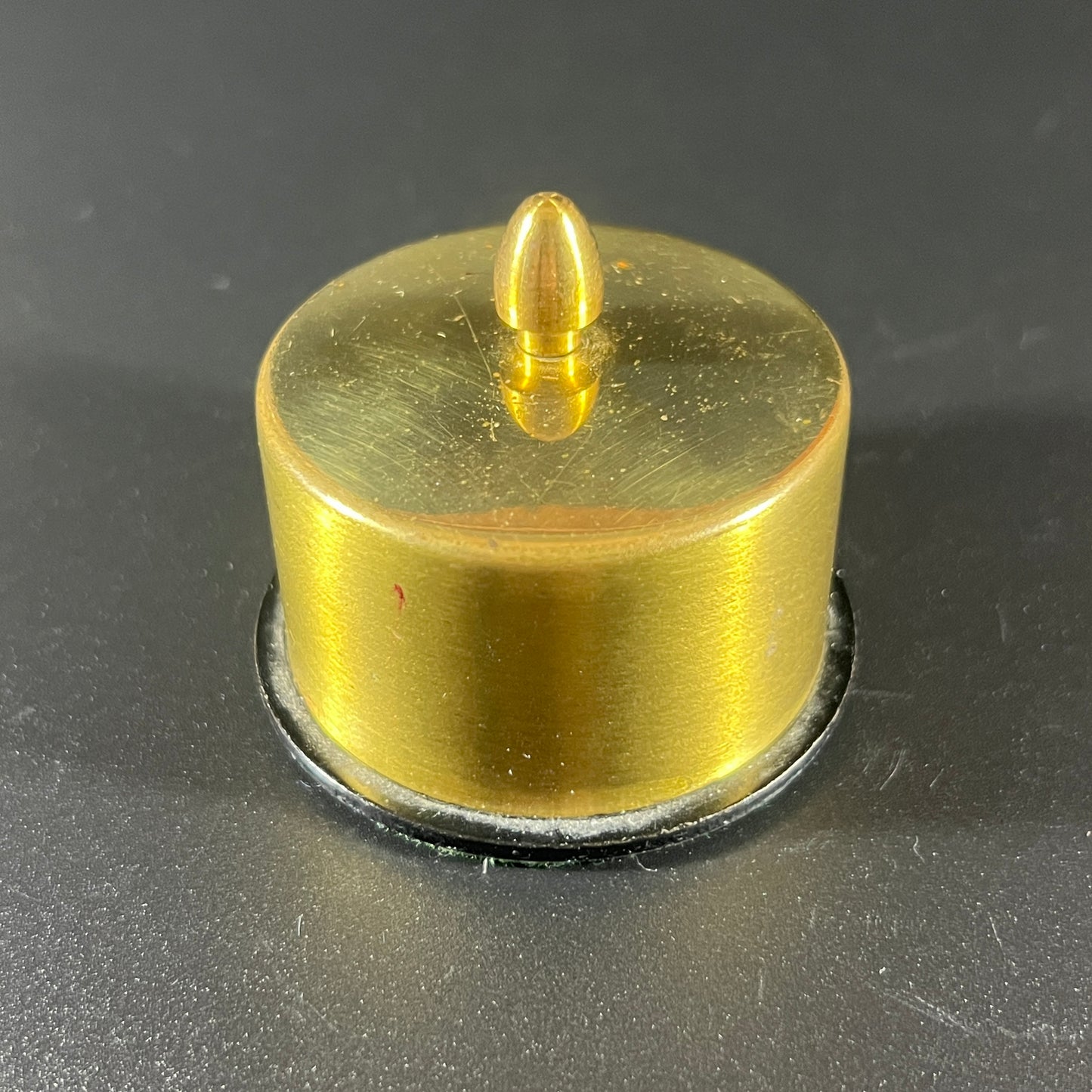 Vintage Brass Postage Stamp Roll Holder