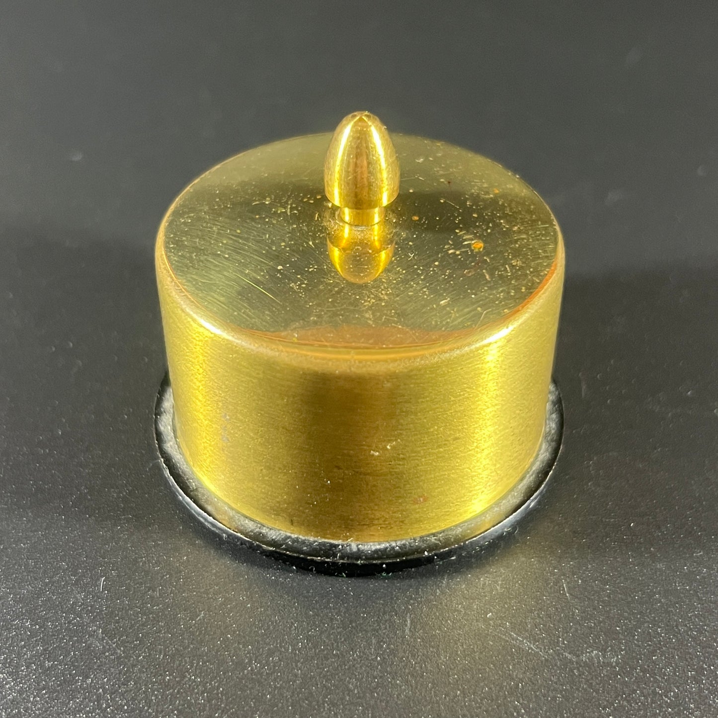 Vintage Brass Postage Stamp Roll Holder
