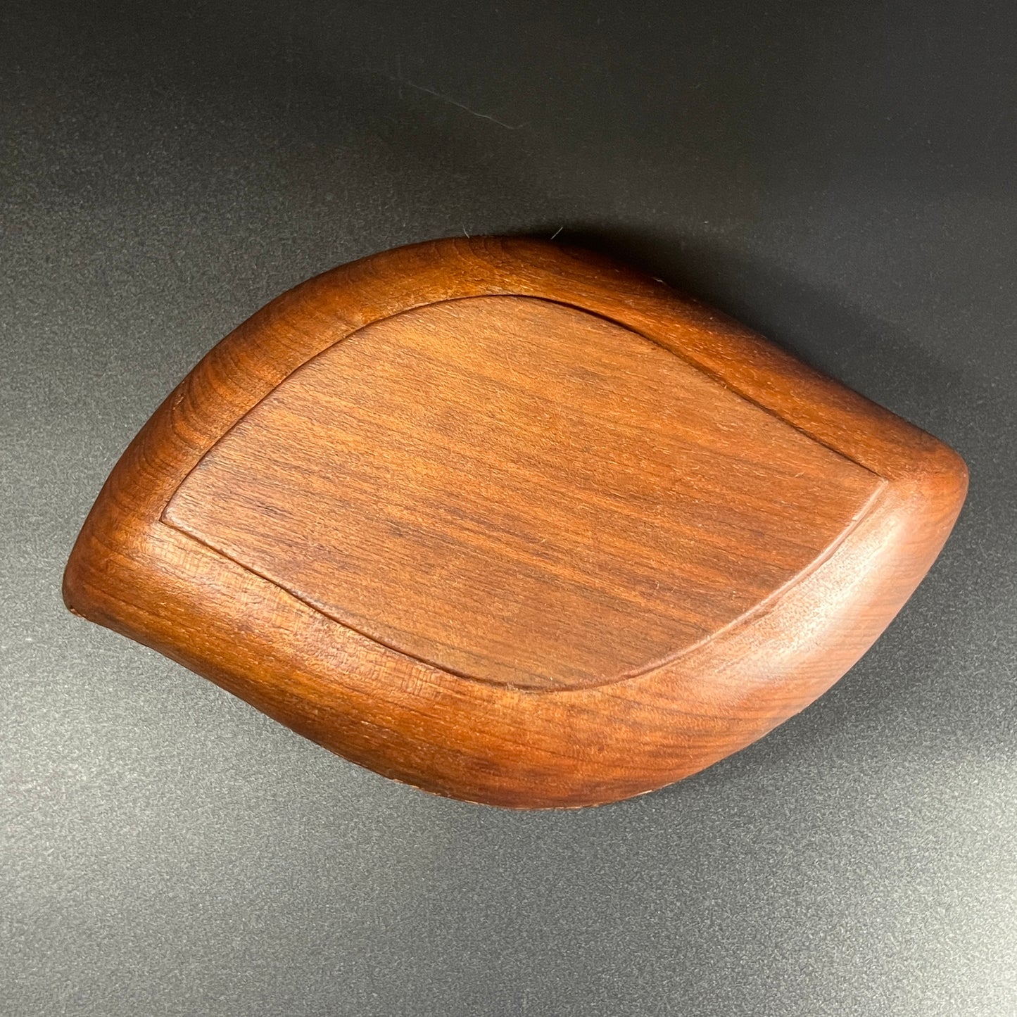 Vintage Hand-Carved Polynesian Wood Bowl