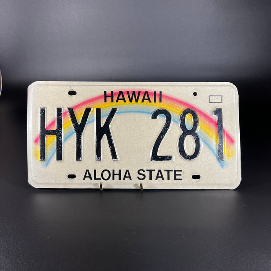 Hawaiian License Plate