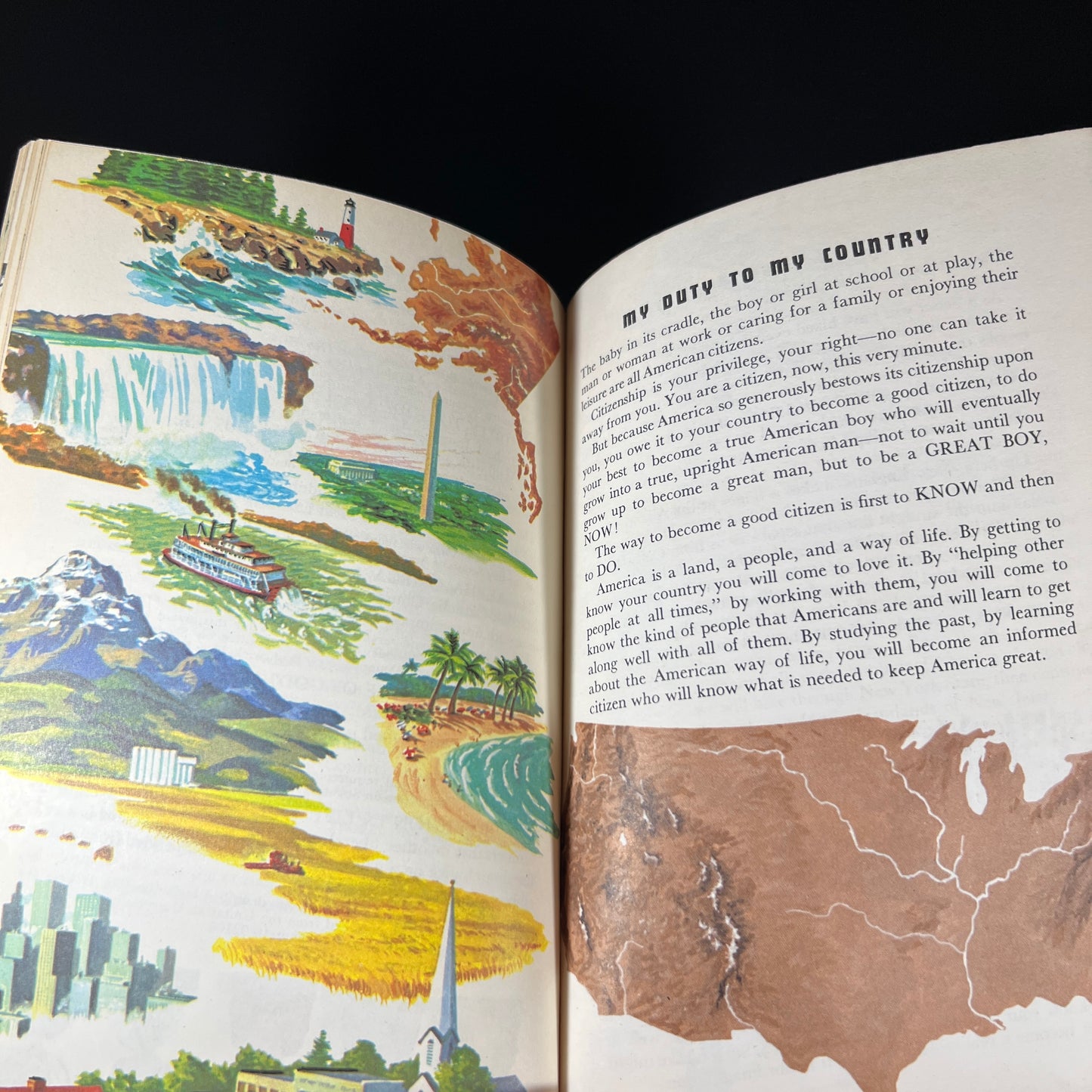 Vintage 1960s Cub Scout & Boy Scout Handbook Set – 4 Books + Pinewood Derby Ribbon