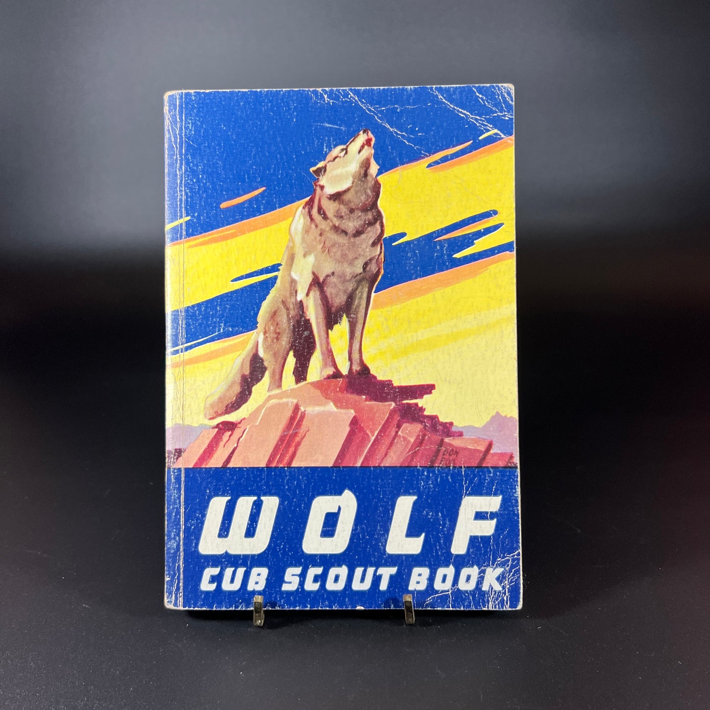 Vintage 1960s Cub Scout & Boy Scout Handbook Set – 4 Books + Pinewood Derby Ribbon