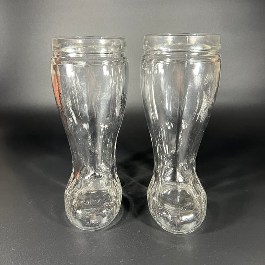 Set of 2 Large Das Boot Beer Stein Glasses