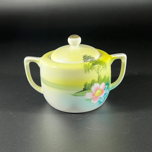 Vintage 1920s Noritake China Sugar Bowl