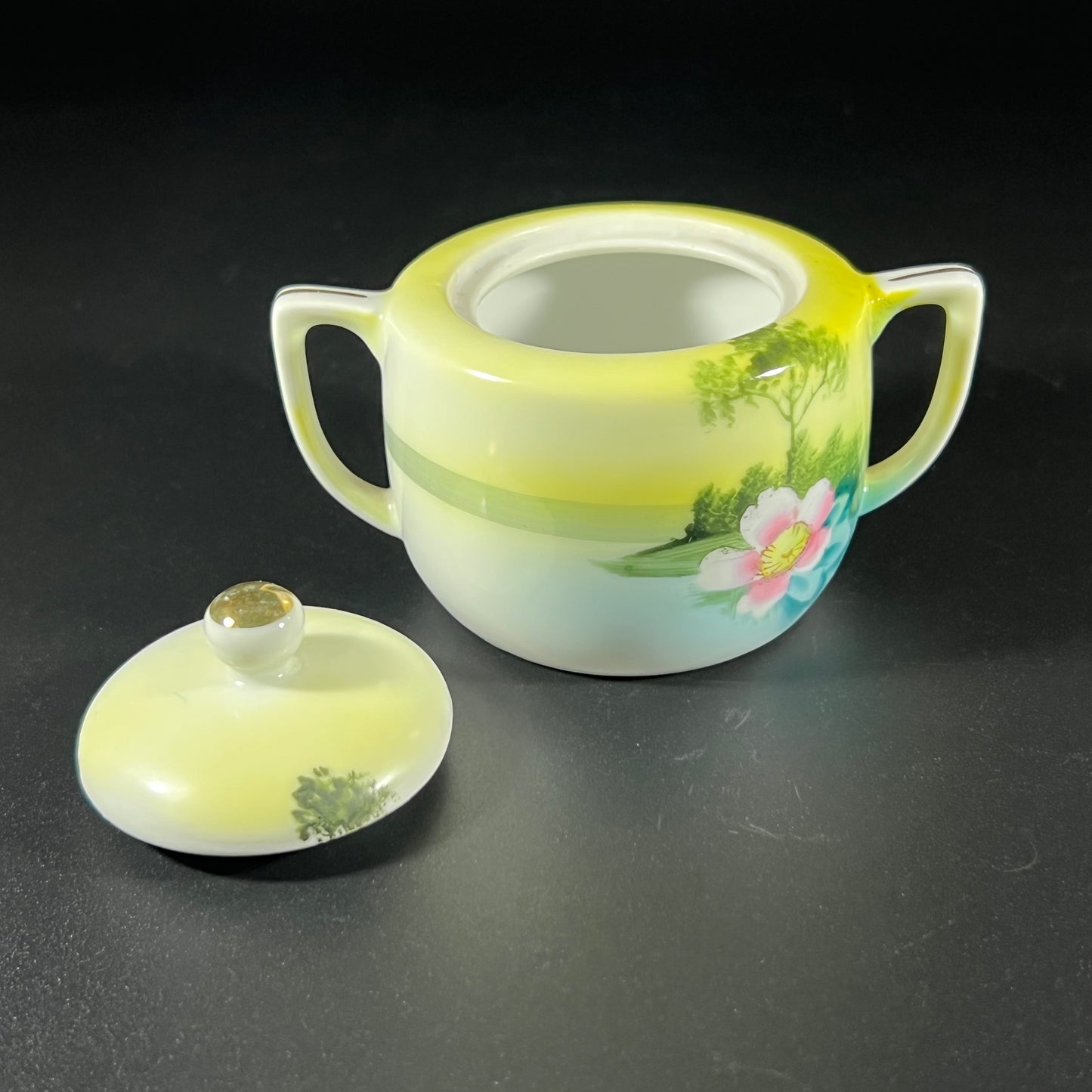 Vintage 1920s Noritake China Sugar Bowl