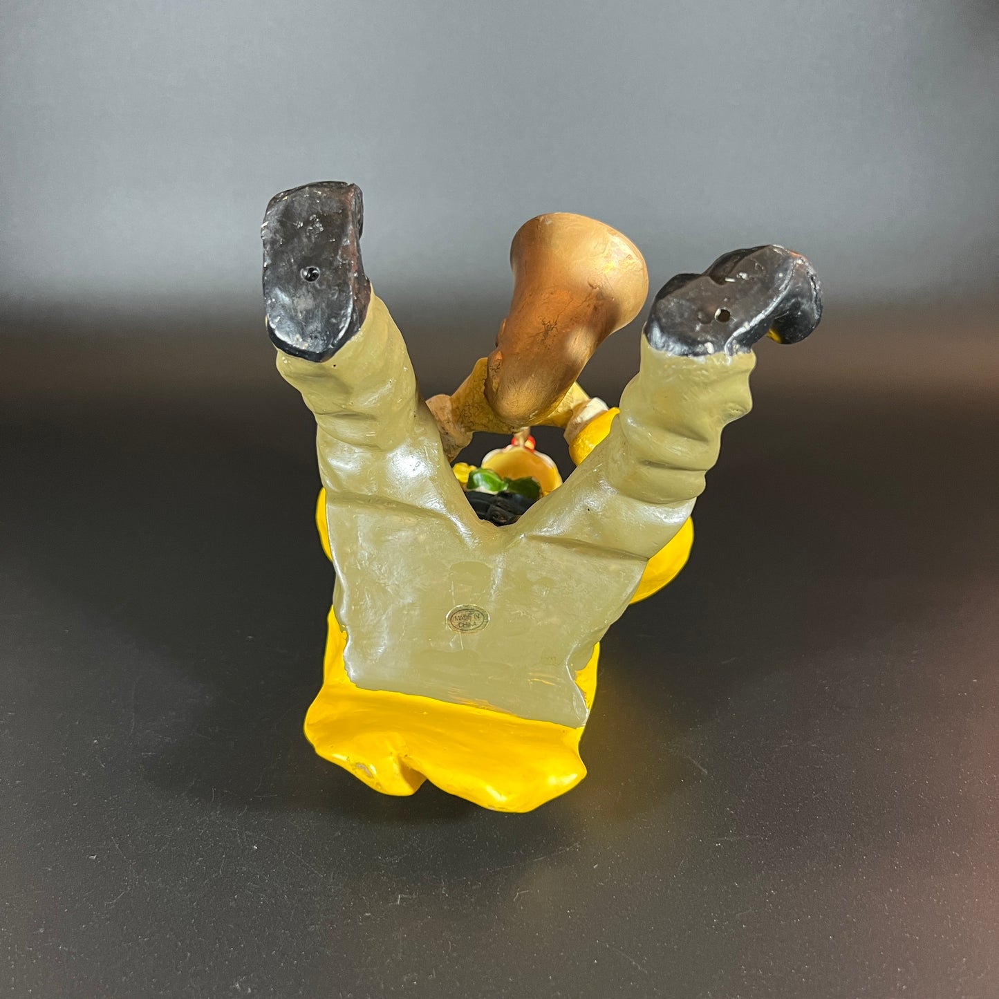 Vintage Musical Clown Trio – Hand-Painted Resin Figures (Set of 3)