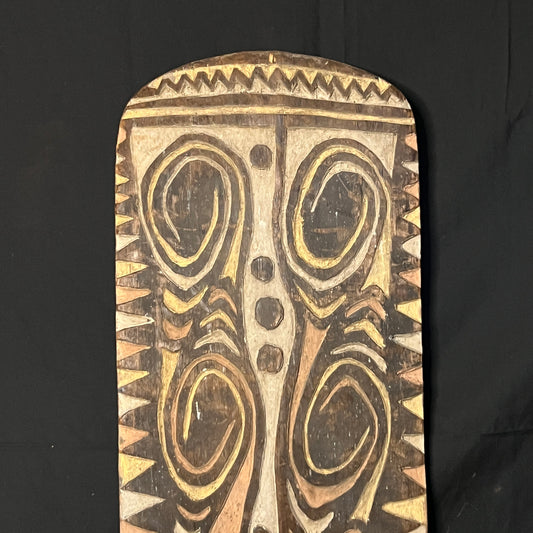 42" Sepik River Warrior Arrow Deflector Shield | Kupkein, Papua New Guinea