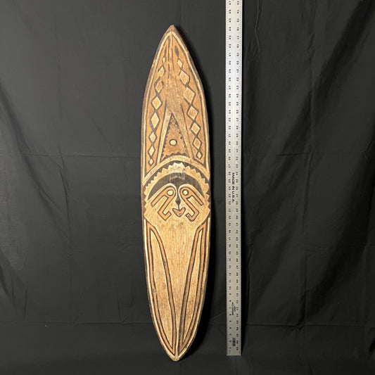 45" Papuan Gulf Ancestral Spirit Gope Board | Urama Island, Papua New Guinea | Ron Perry Provenance