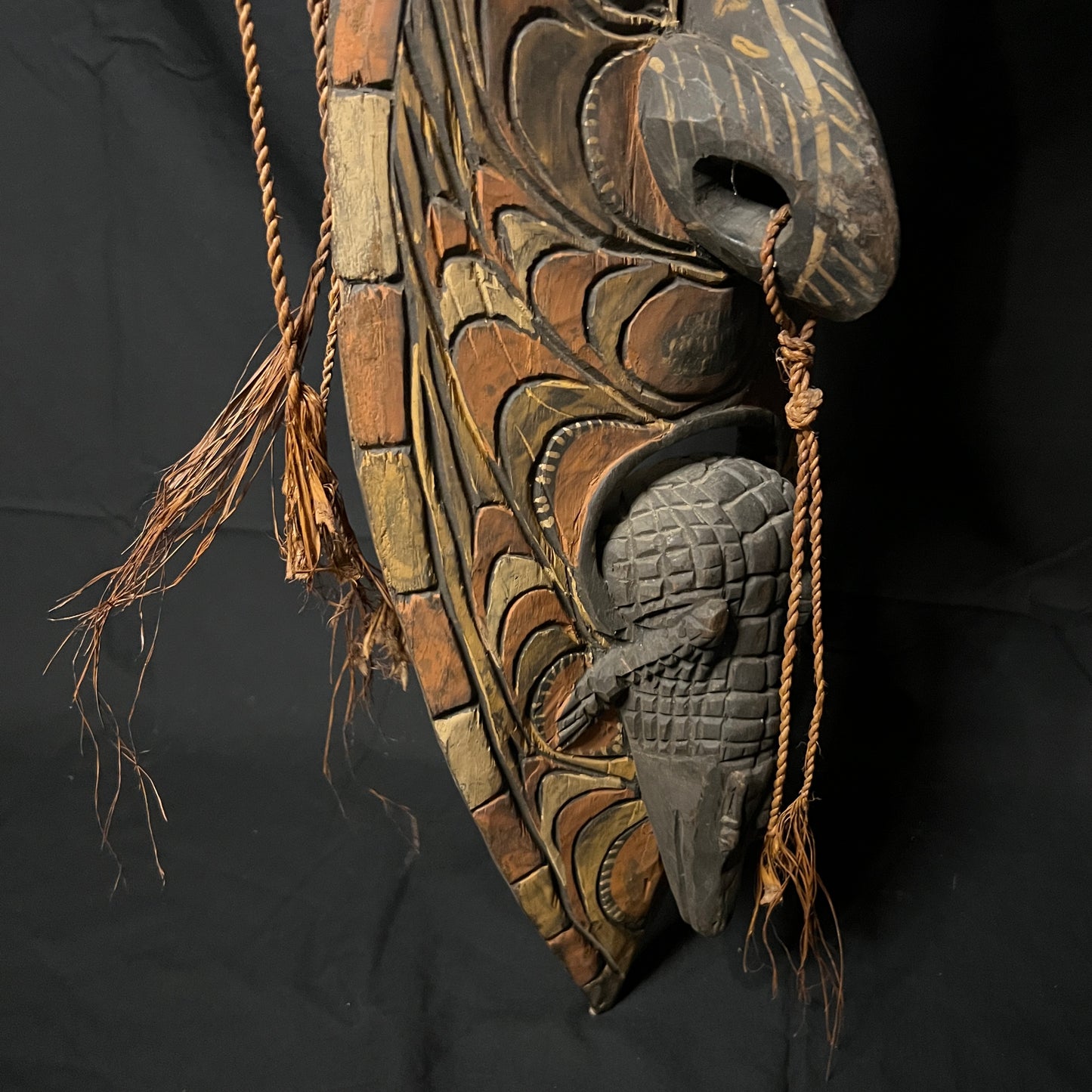 32" Sepik River Ancestral Mask | Tambanum Village, Iatmul, Papua New Guinea | Ron Perry Provenance