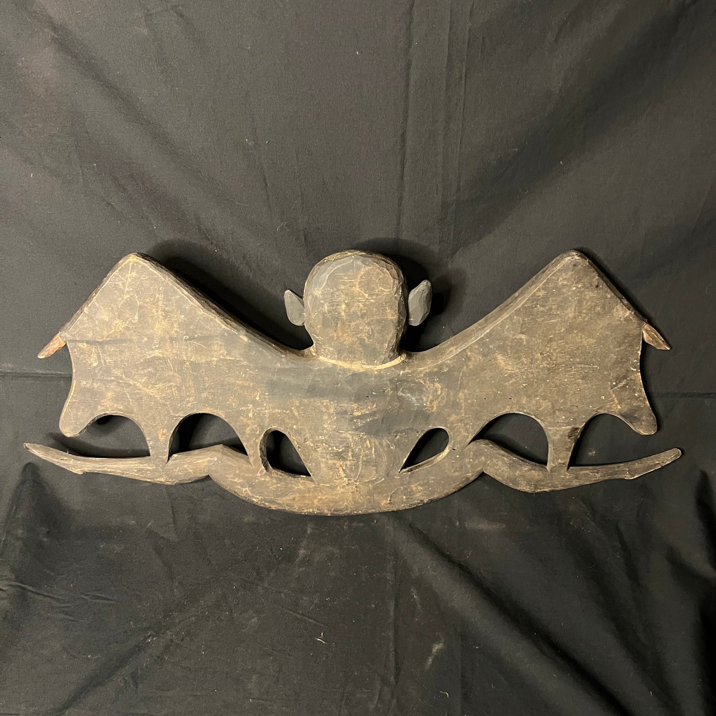 23" Sepik River Ancestral Bat Figure Carving | Papua New Guinea | Ron Perry Provenance