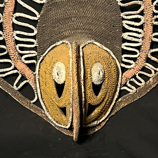 Basketry Yam Mask (Baba) | Abelam, Papua New Guinea | Ron Perry Provenance