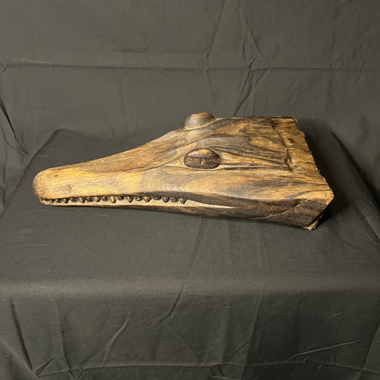 16" Sepik River Crocodile Canoe Prow | Iatmul, Papua New Guinea | Ron Perry Provenance