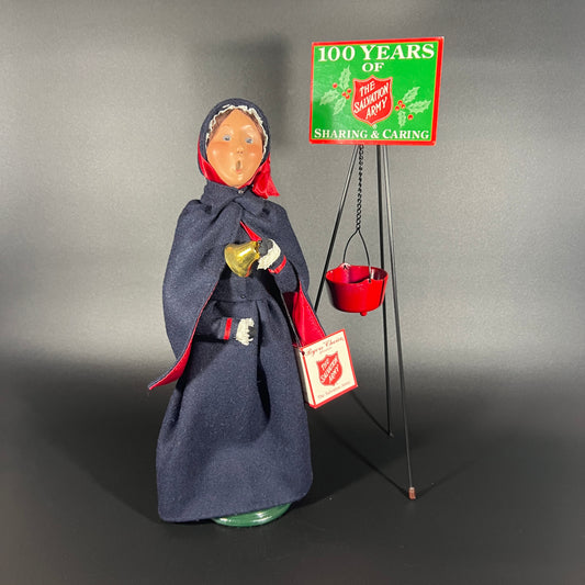 Byers Choice Doll - Salvation Army Woman with Bell and Kettle