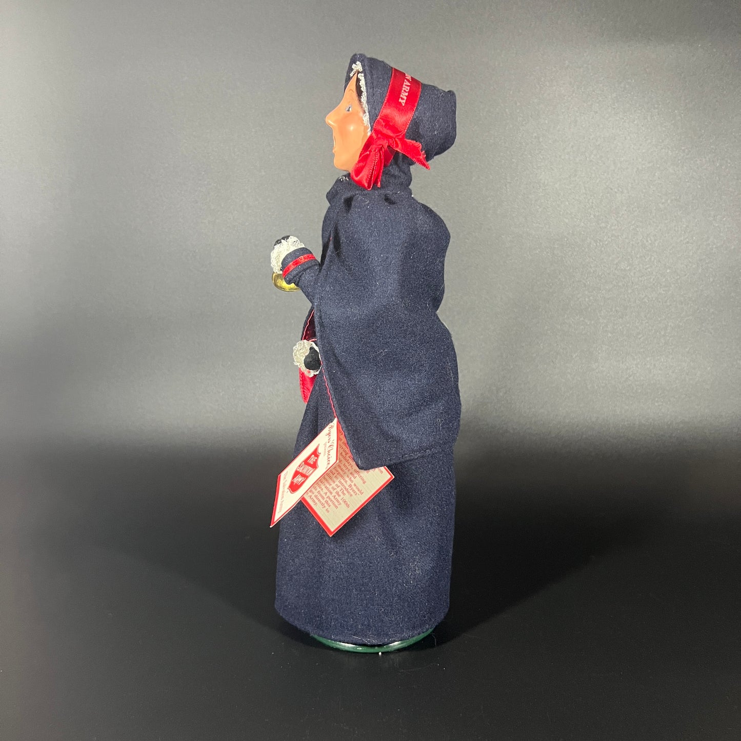 Byers Choice Doll - Salvation Army Woman with Bell and Kettle