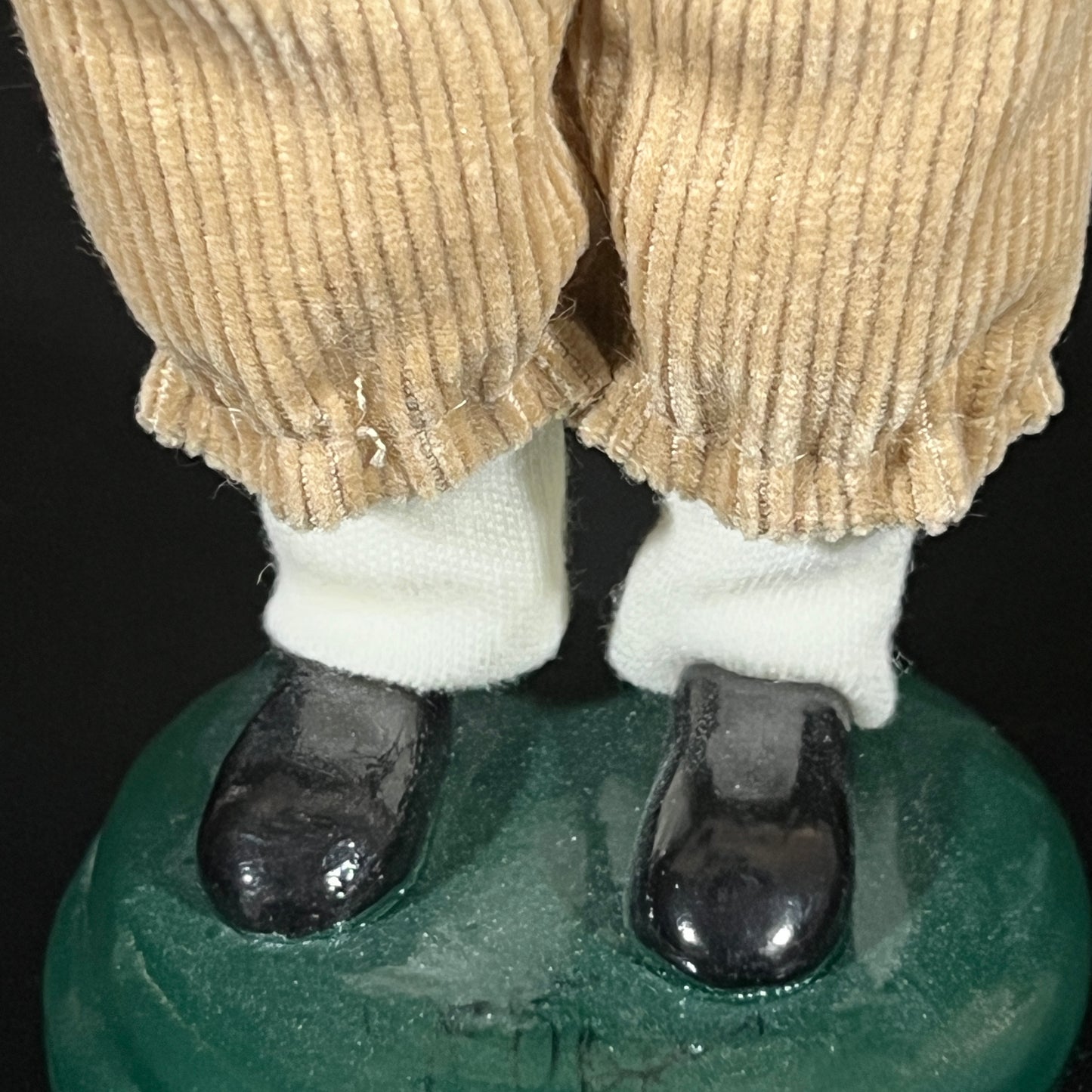 Byers Choice Doll - Boy with Toy Camel and Red Hat