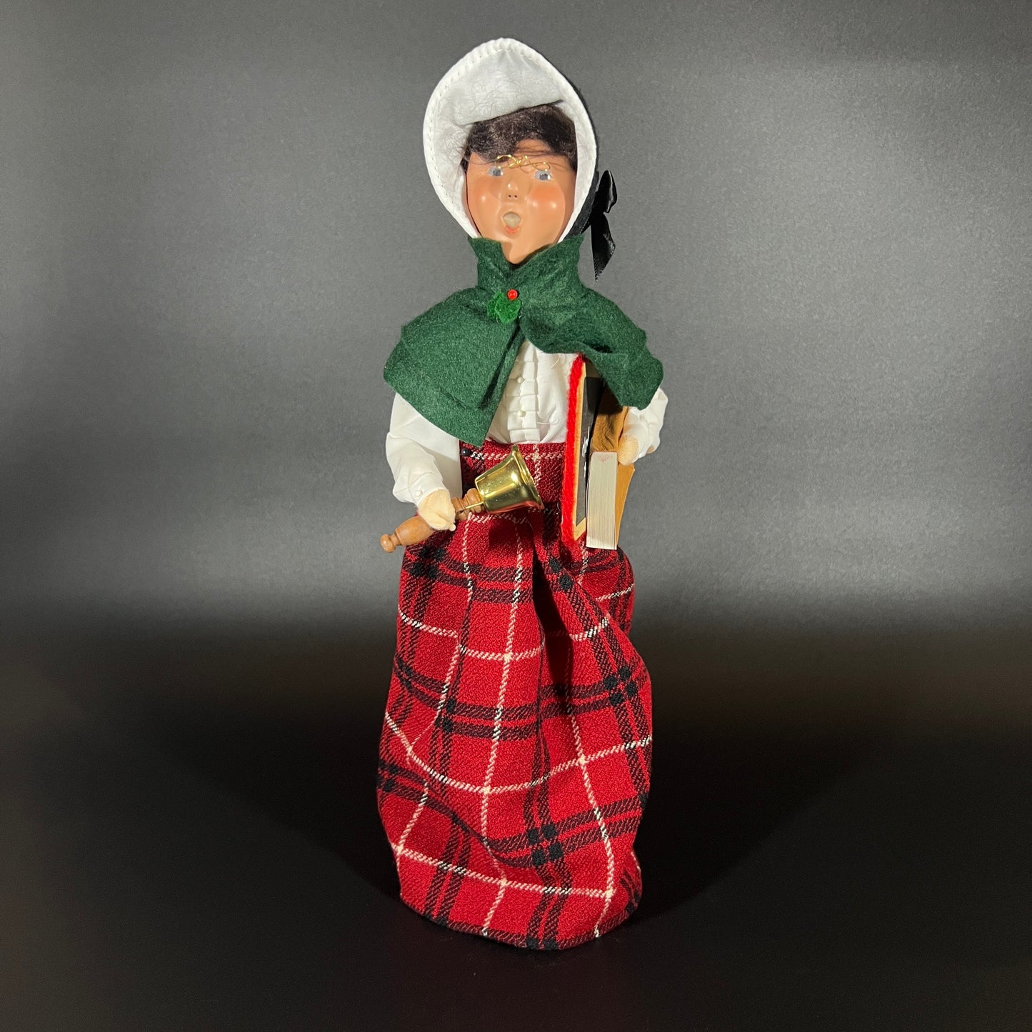 Byers Choice Doll - Woman Teacher with Bell, Blackboard and Book