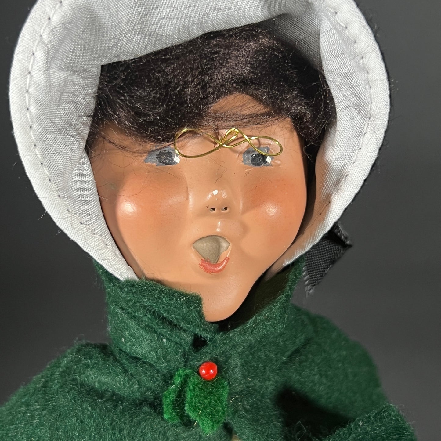 Byers Choice Doll - Woman Teacher with Bell, Blackboard and Book