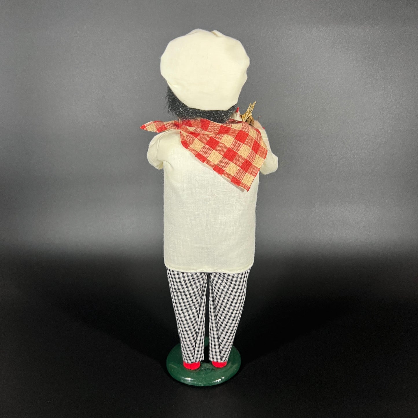 Byers Choice Doll - Chef Holding a Basket of Three French Hens