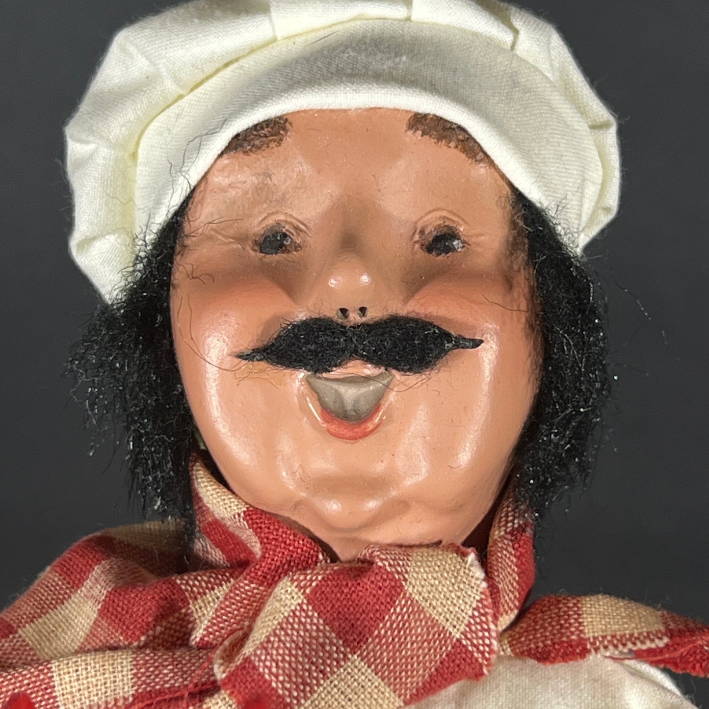 Byers Choice Doll - Chef Holding a Basket of Three French Hens