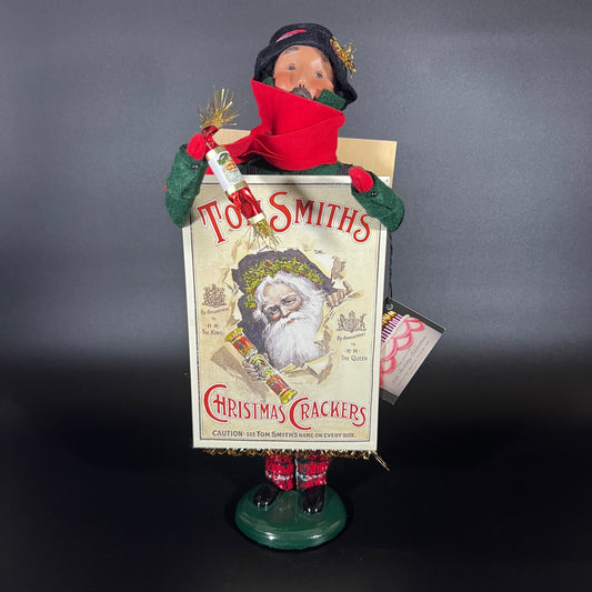 Byers Choice Doll - Tom Smith's Christmas Crackers Ad Board Man