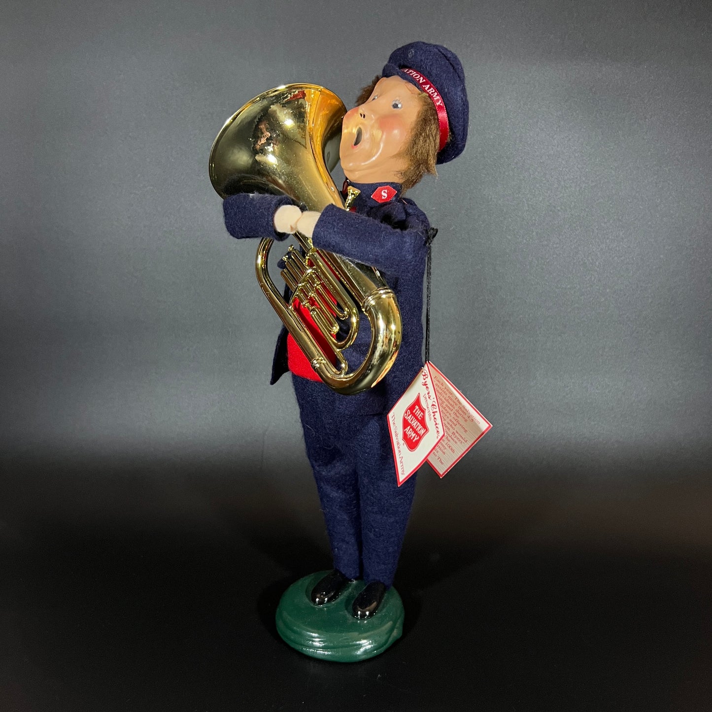 Byers Choice Doll - Salvation Army Tuba Player Caroler