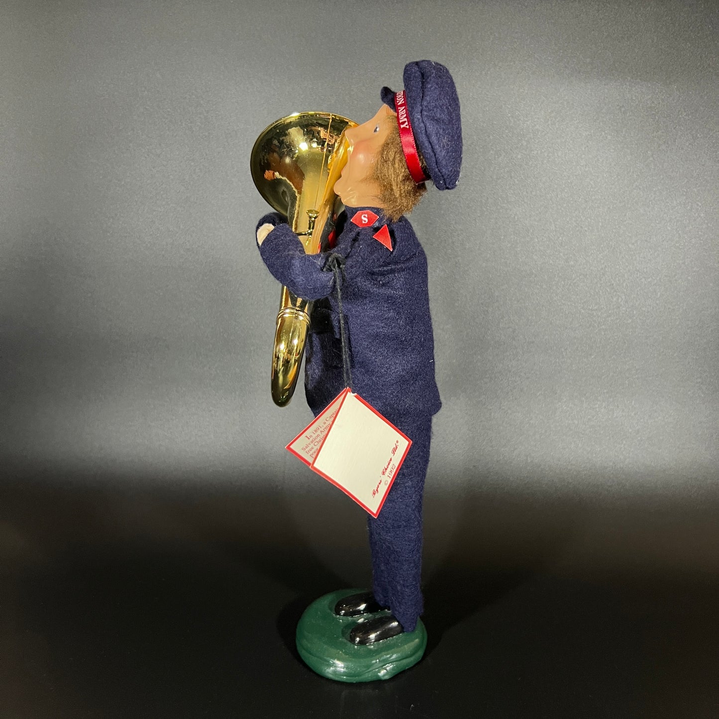 Byers Choice Doll - Salvation Army Tuba Player Caroler