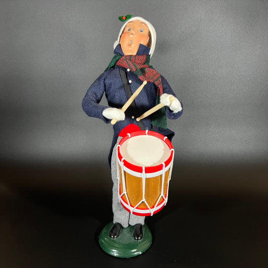 Byers Choice Doll - Man with Drum Caroler