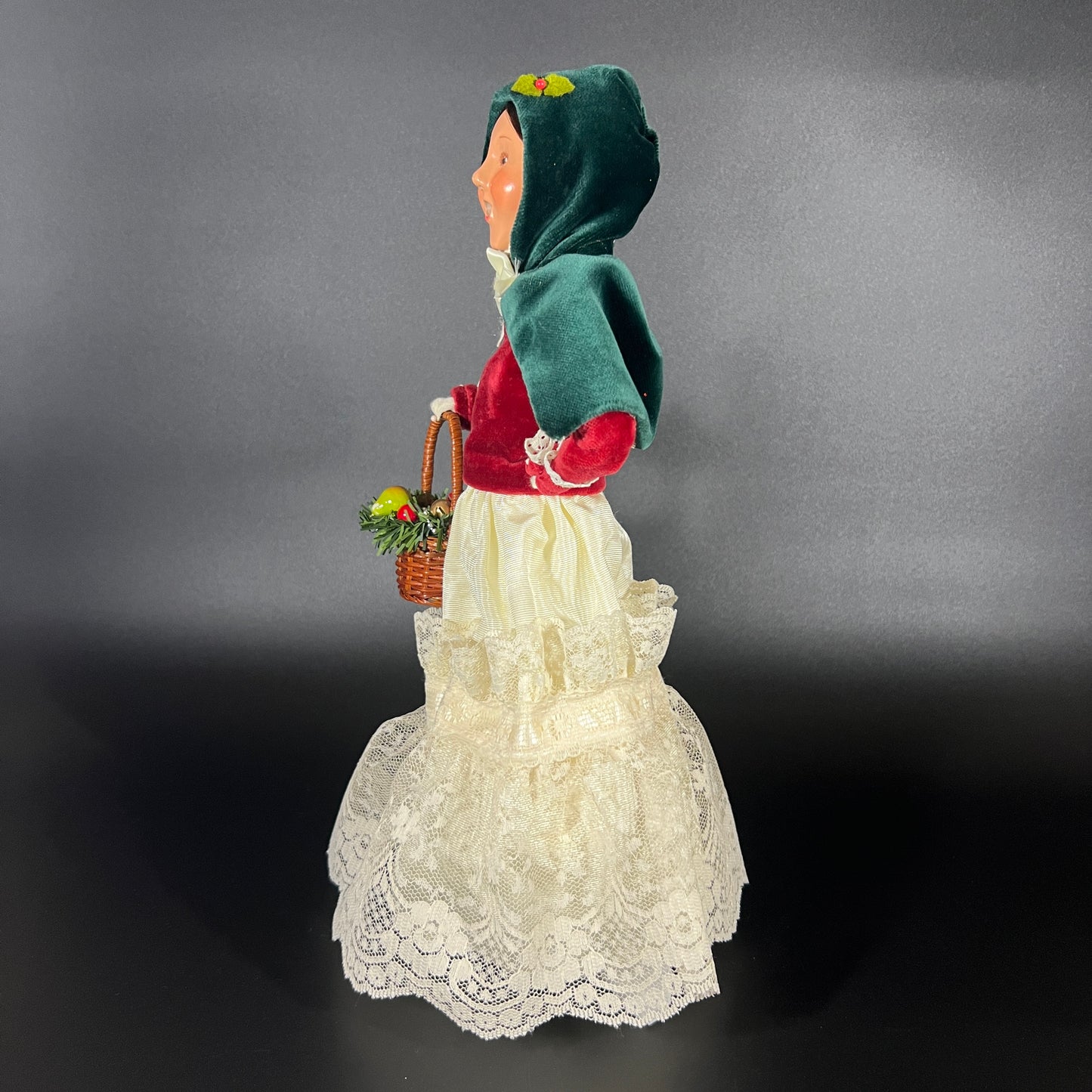 Byers Choice Doll - Victorian Woman Caroler with Basket