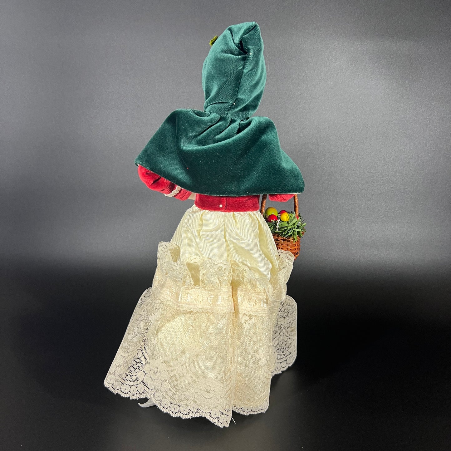 Byers Choice Doll - Victorian Woman Caroler with Basket
