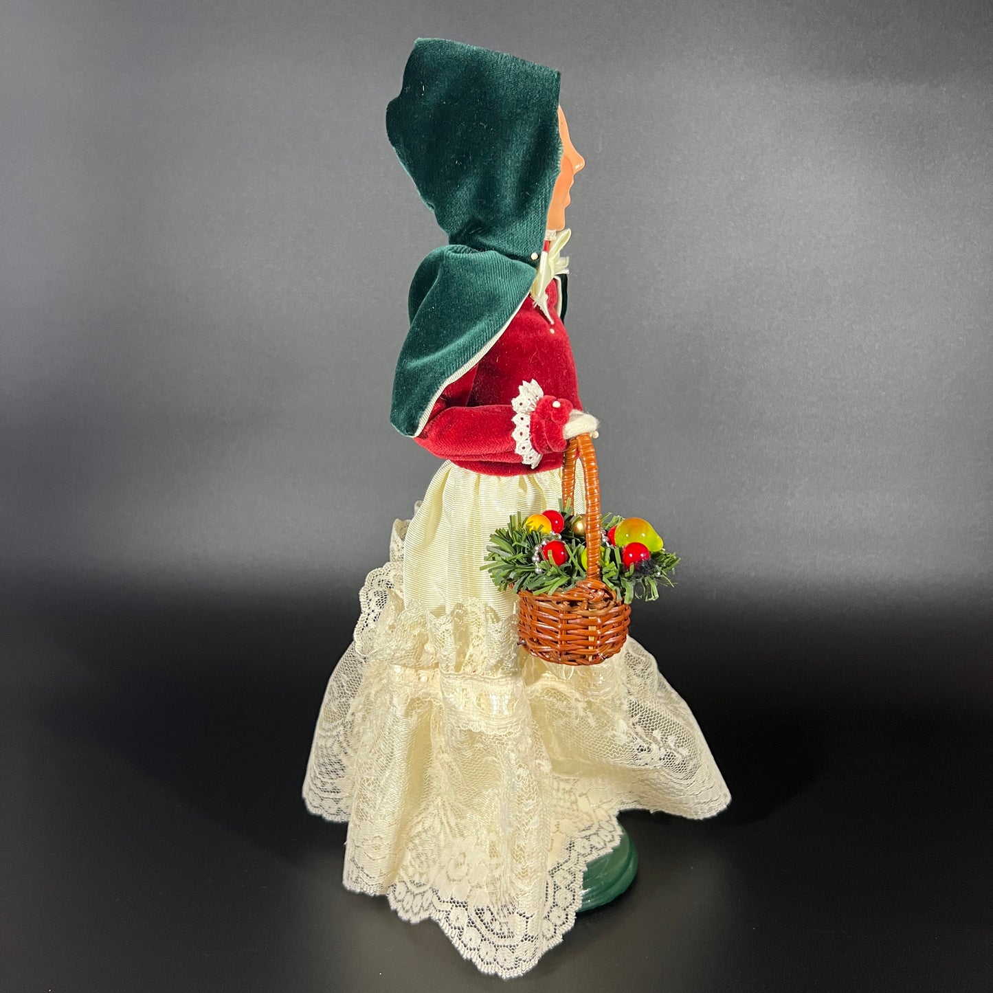 Byers Choice Doll - Victorian Woman Caroler with Basket