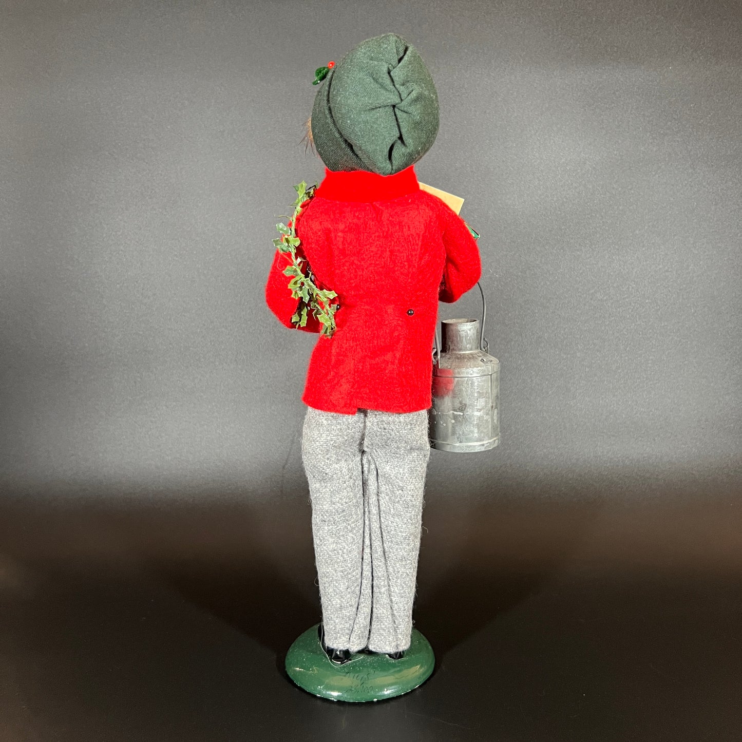 Byers Choice Doll - Traditional Shopper Man Holding Milk, Sheet Music and Teddy Bear