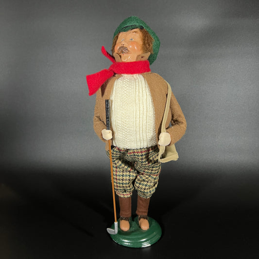 Byers Choice Doll - Golfer Man Caroler