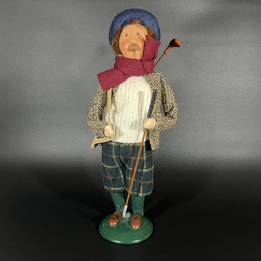 Byers Choice Doll - Golfer Man Caroler 2