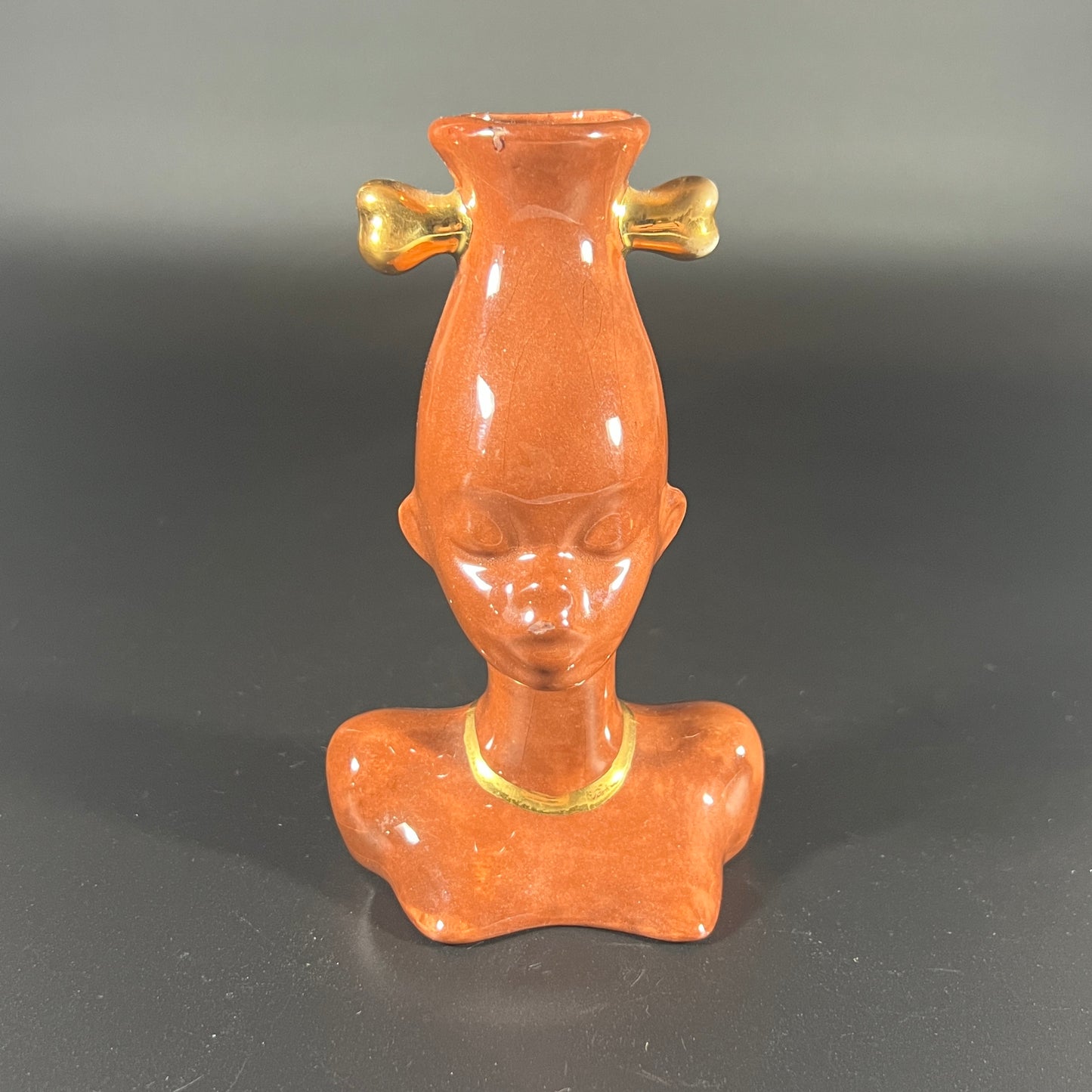 Vintage Dorothy Kindell Exotic Woman Head Vase