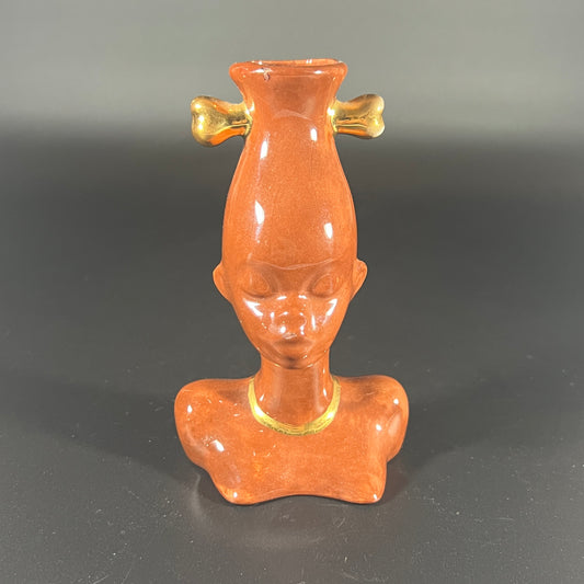 Vintage Dorothy Kindell Exotic Woman Head Vase