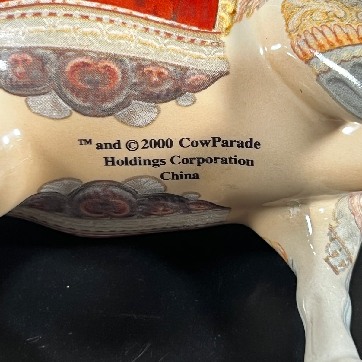 CowParade “La Bovene” #9172 Ceramic Cow