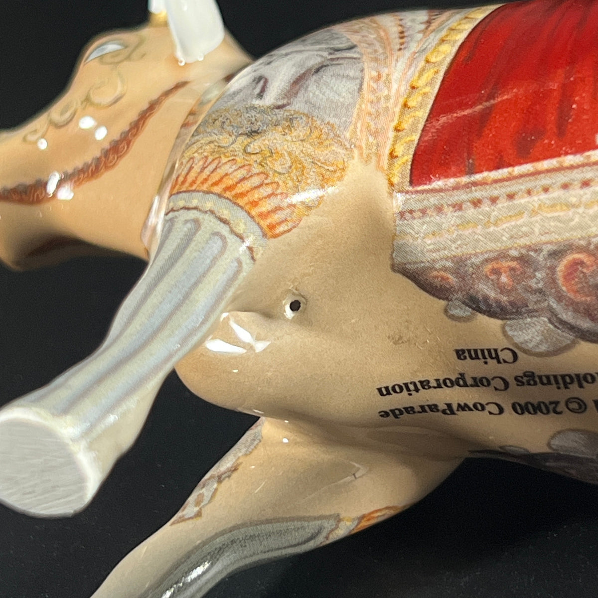 CowParade “La Bovene” #9172 Ceramic Cow